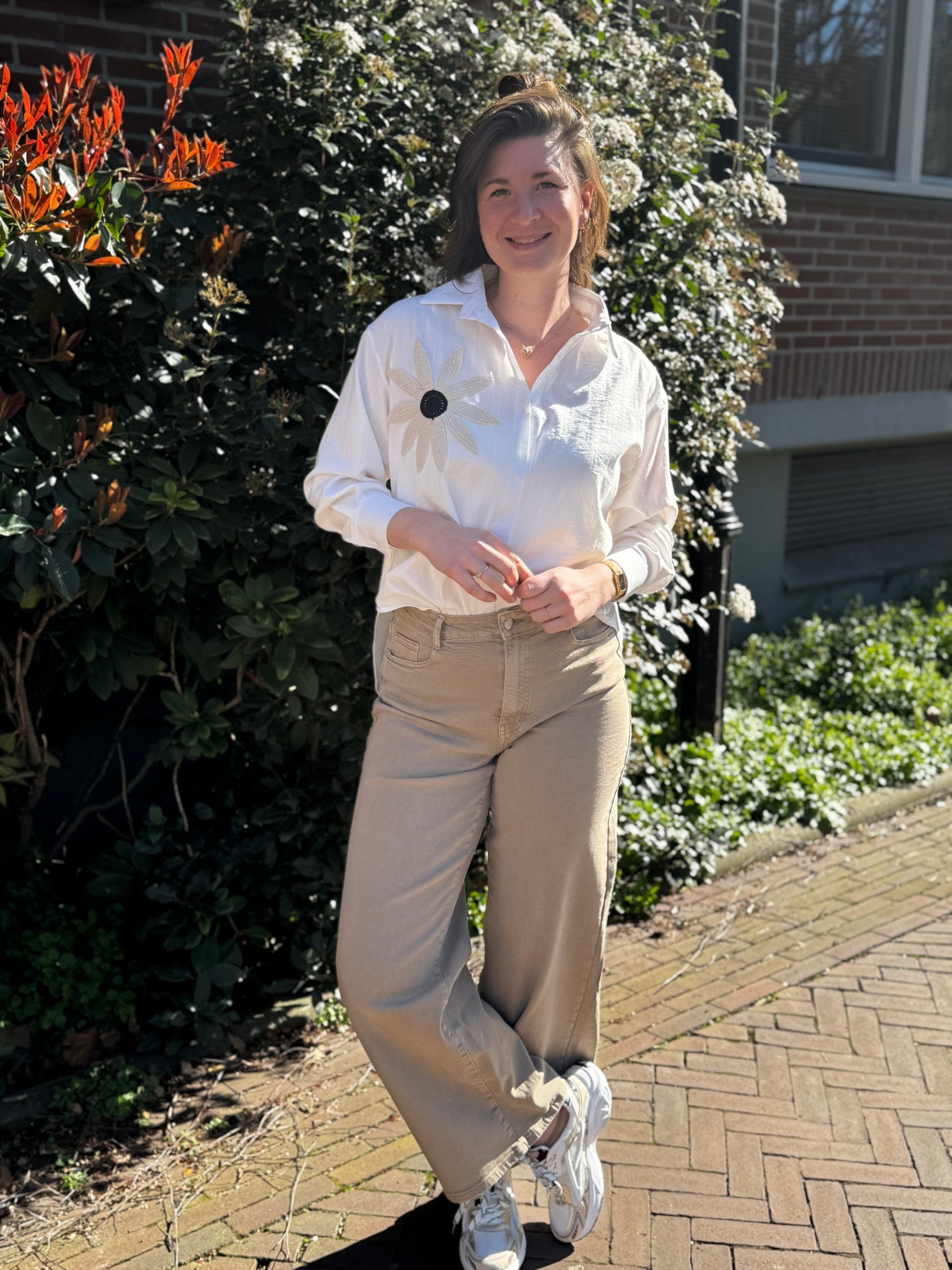 Blouse Juliëtte wit - Afbeelding 4