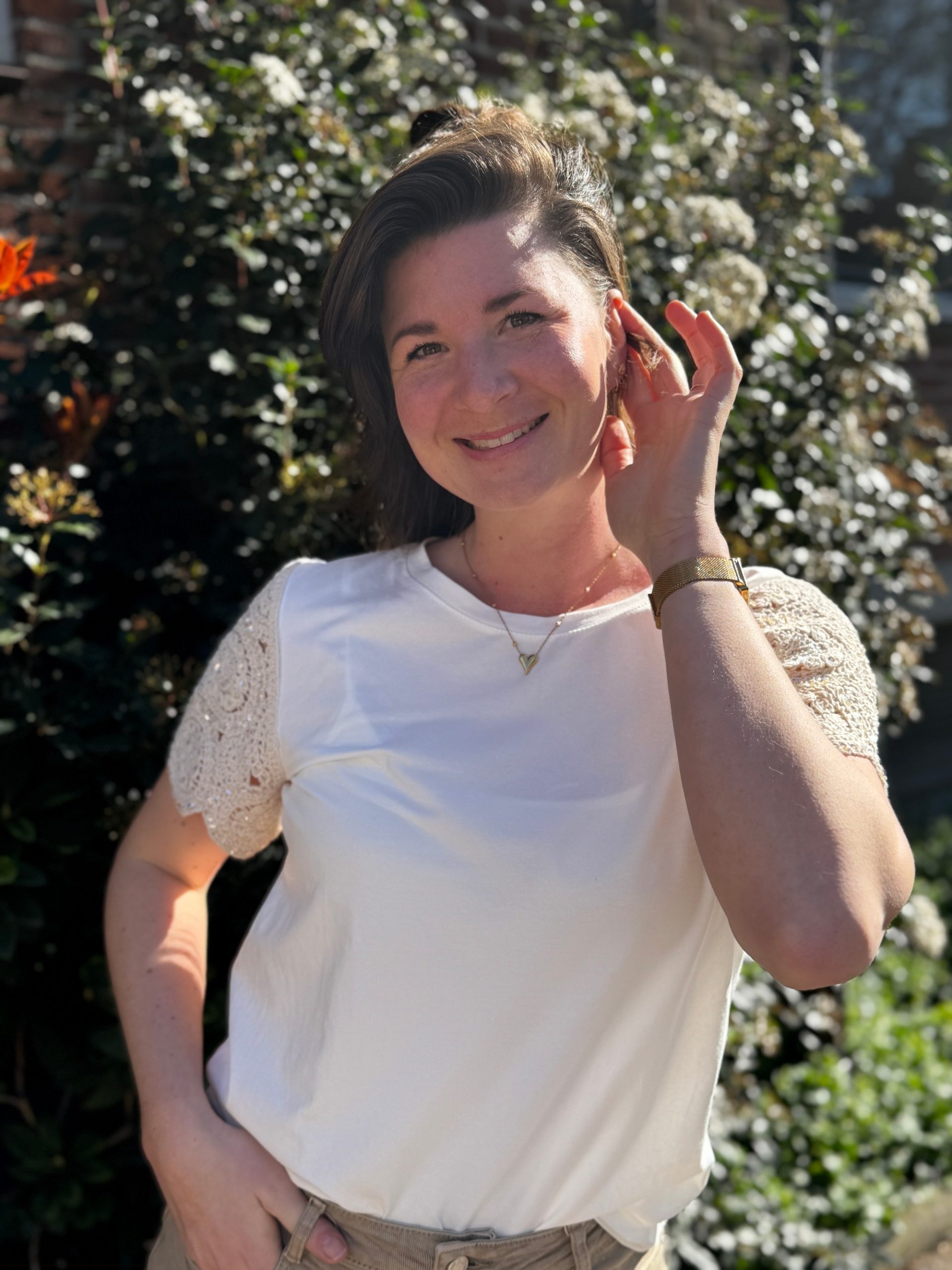 Top Marly wit - Afbeelding 2