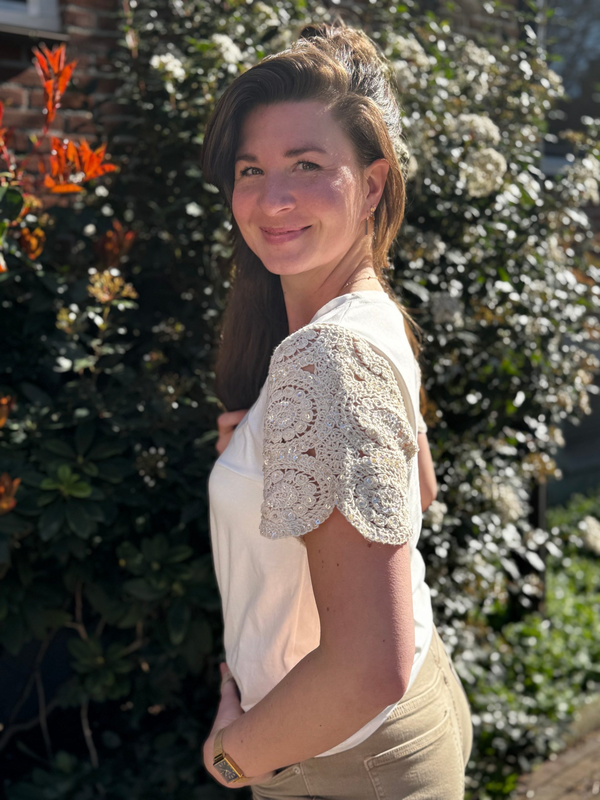 Top Marly wit - Afbeelding 3