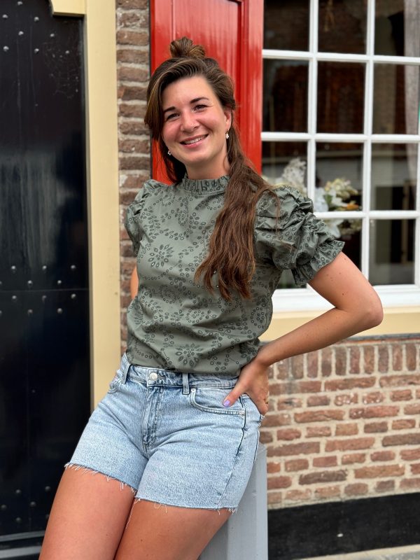 Blouse Marly groen