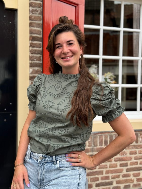 Blouse Marly groen - Afbeelding 11