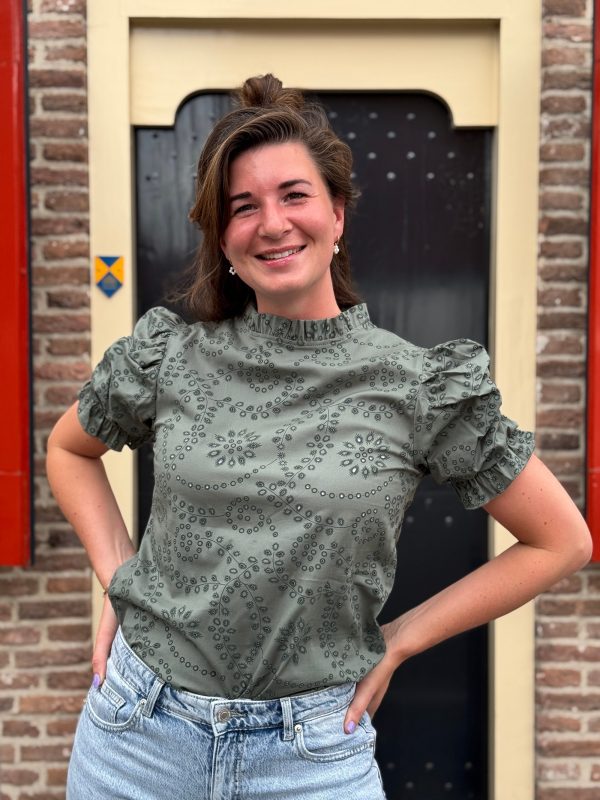 Blouse Marly groen - Afbeelding 10