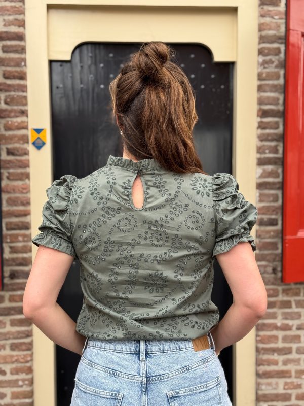 Blouse Marly groen - Afbeelding 9