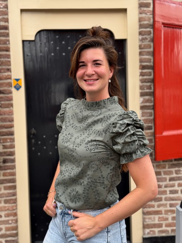 Blouse Marly groen - Afbeelding 2