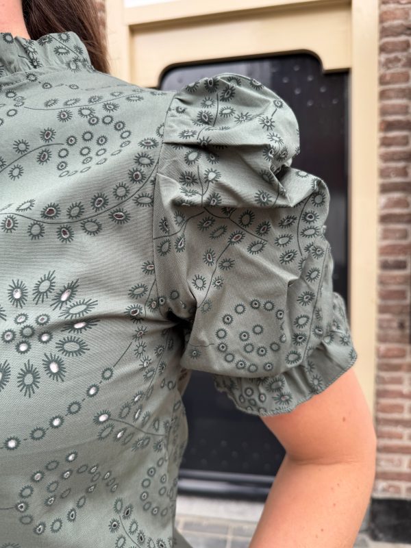 Blouse Marly groen - Afbeelding 8
