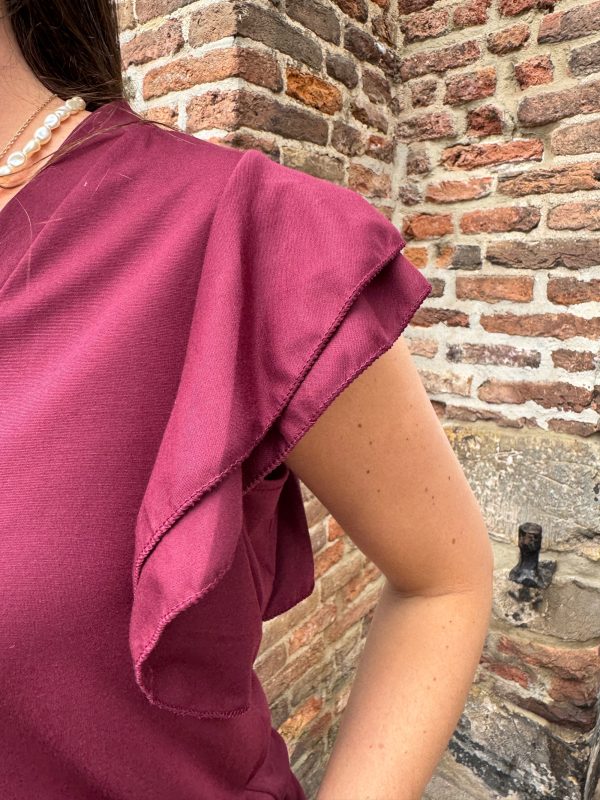 Top Dana bordeaux - Afbeelding 4