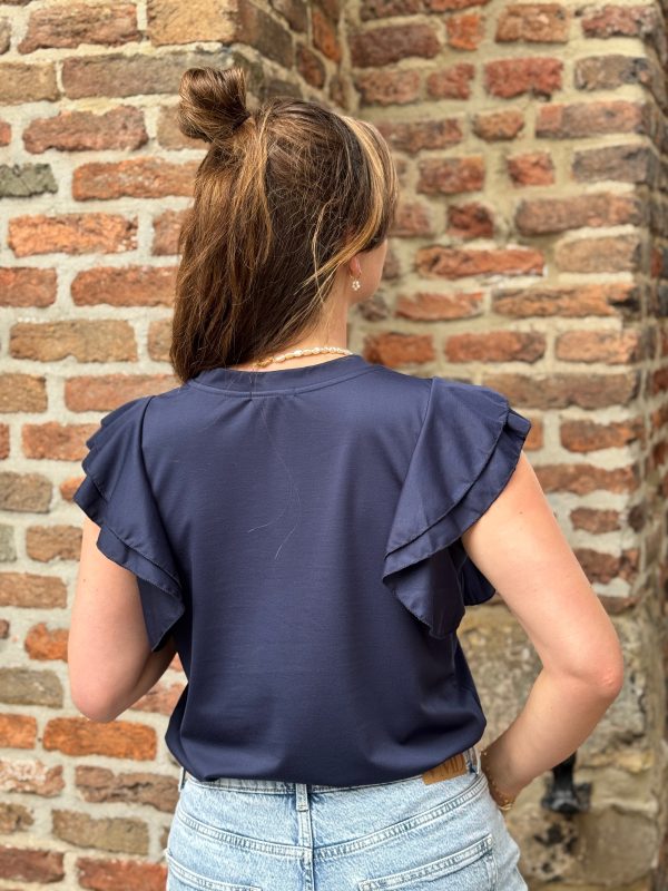 Top Dana navy - Afbeelding 4