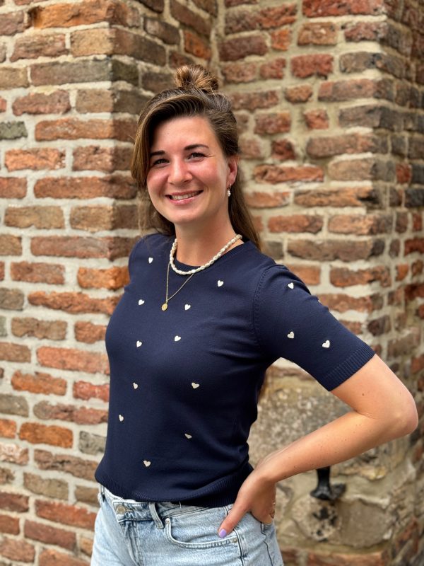 Top Heart navy - Afbeelding 2