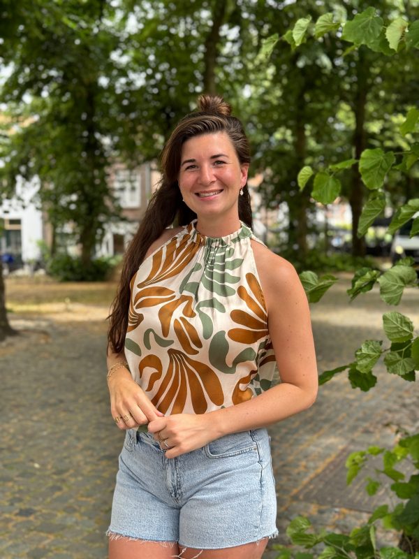Top Zara groen