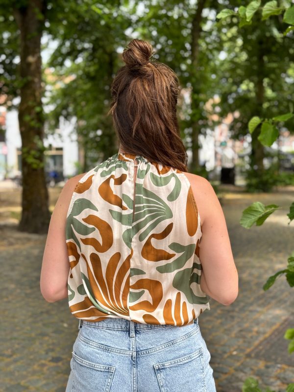 Top Zara groen - Afbeelding 3