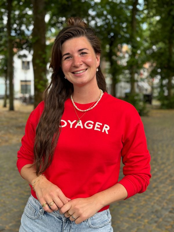 Sweater Voyager rood - Afbeelding 4