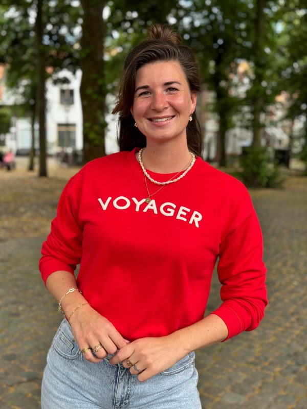 Sweater Voyager rood