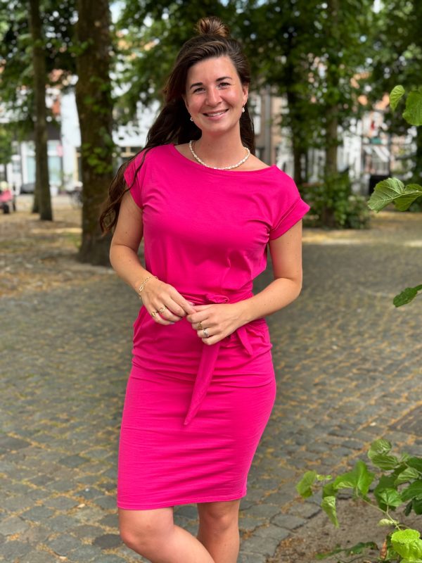 Strikjurkje Karin fuchsia