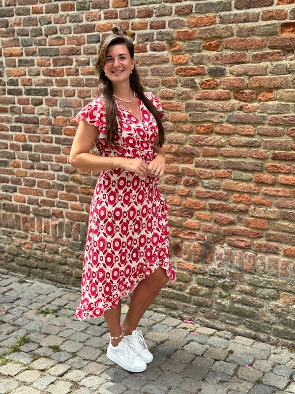 Jurk Lucy rood