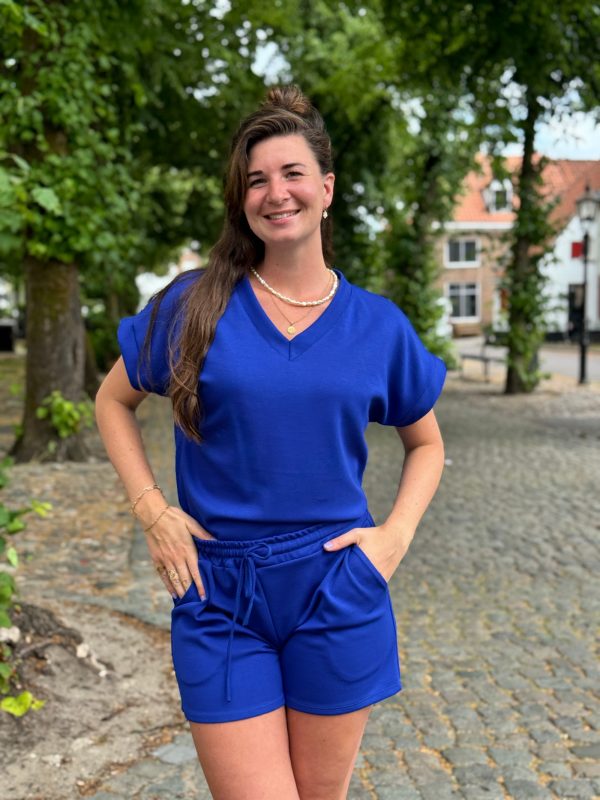 Jog setje kobalt - Afbeelding 3