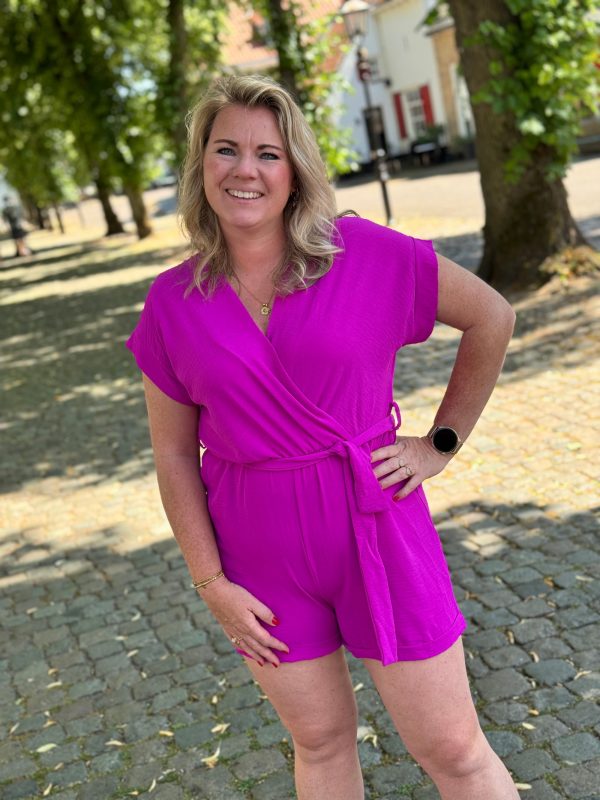 Playsuit magenta