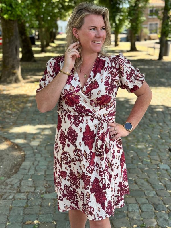 Jurkje Helene bordeaux - Afbeelding 4