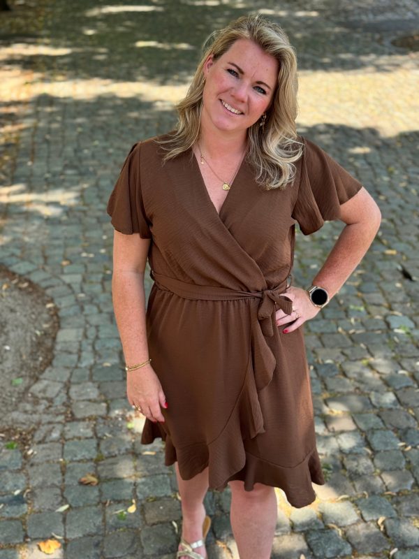 Jurkje Jocelyn choco - Afbeelding 2