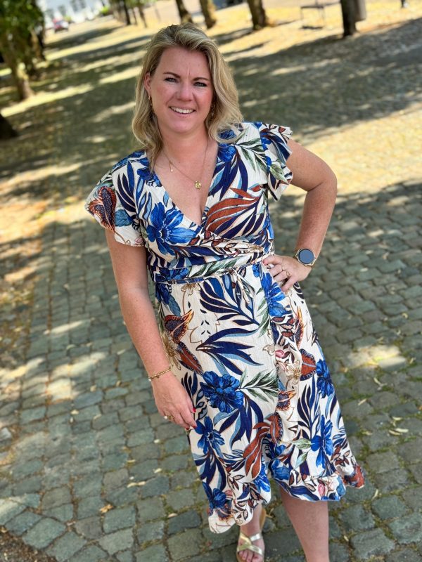 Jurk Malou Navy - Afbeelding 3