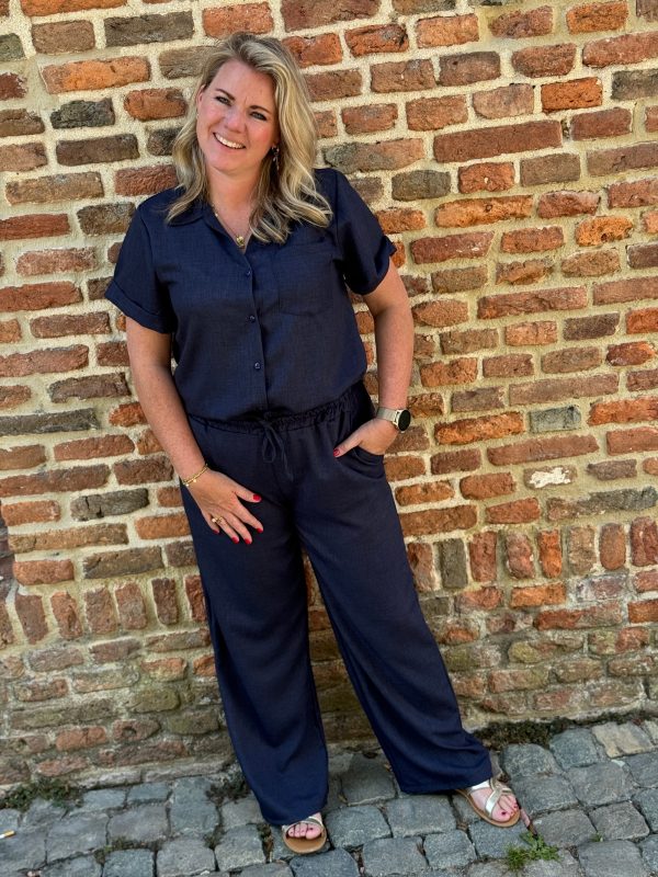 Broek Lenthe navy - Afbeelding 2