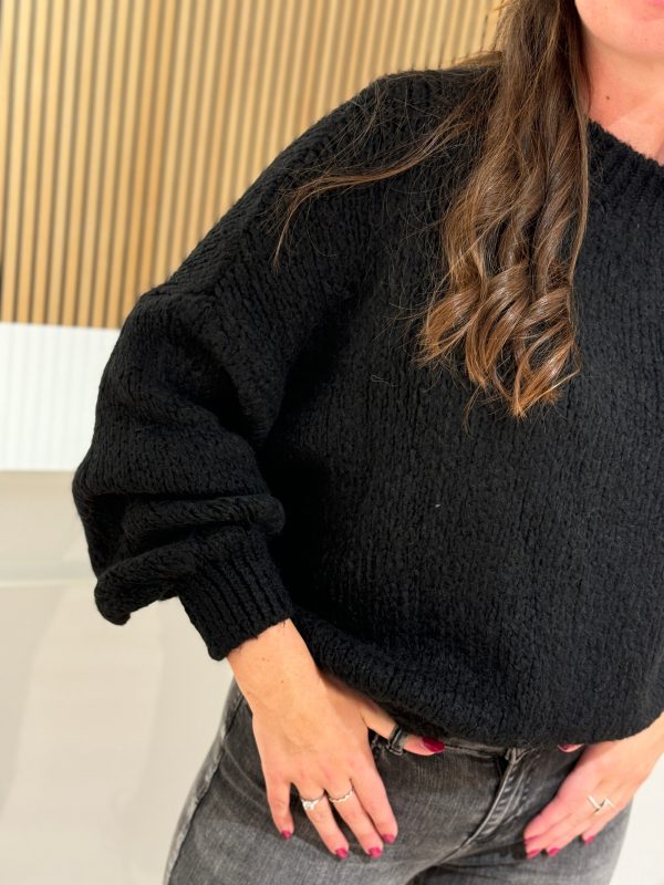 Trui Alyssa zwart - Afbeelding 3