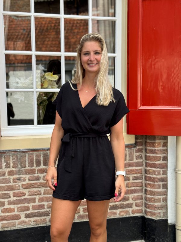Playsuit zwart
