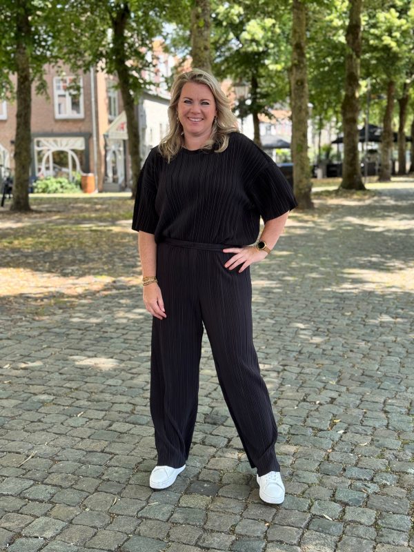 Broek Ravenna zwart - Afbeelding 5