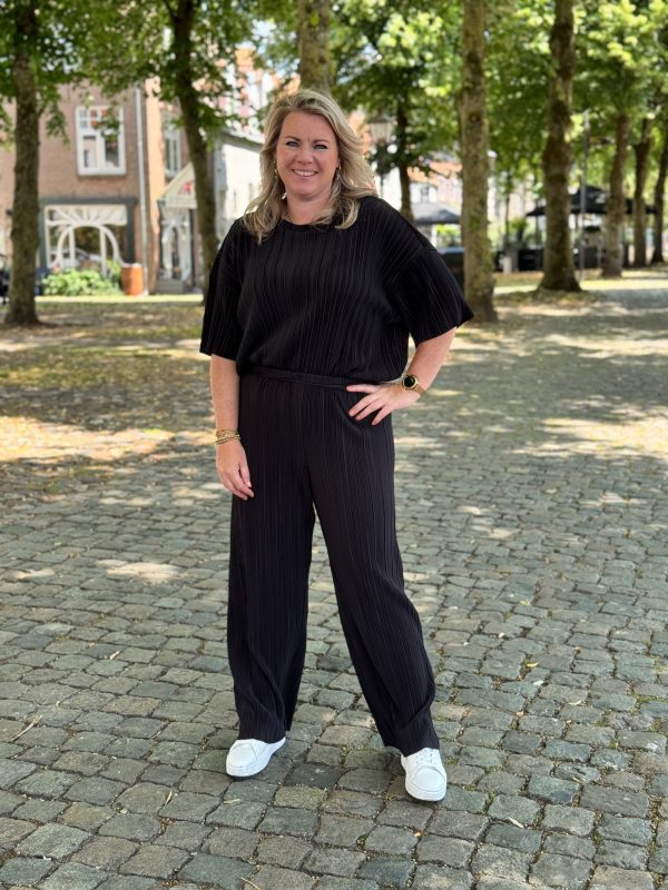 Broek Ravenna zwart - Afbeelding 7