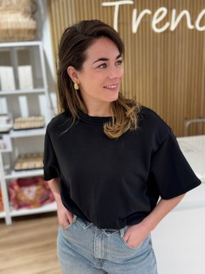 Top Nora zwart