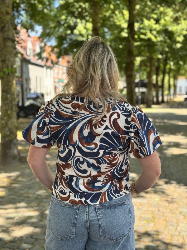Top Diana navy - Afbeelding 3