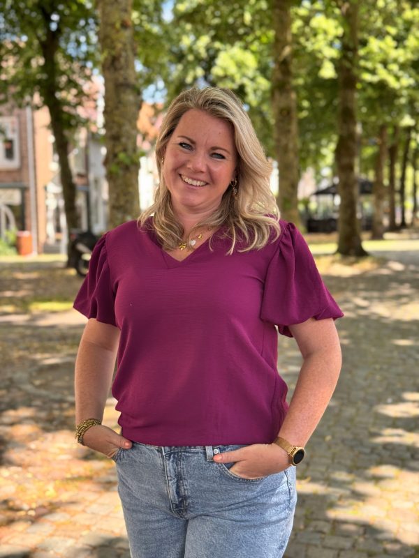 Top Christel magenta - Afbeelding 5