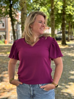 Top Christel magenta
