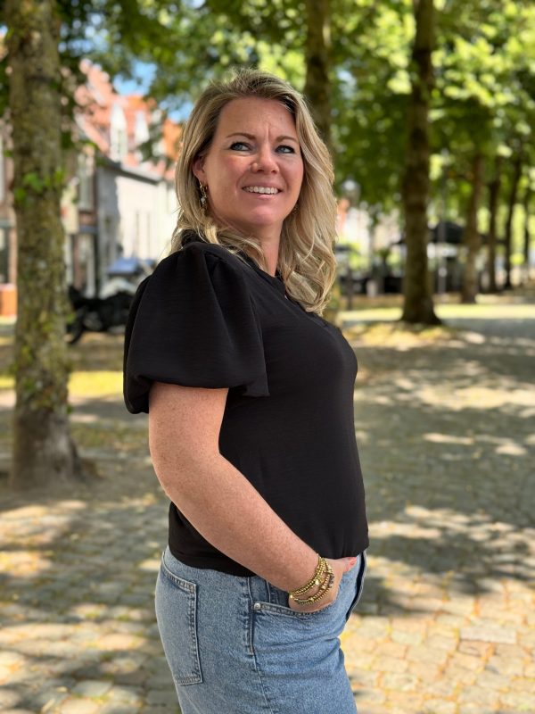 Top Christel zwart - Afbeelding 3