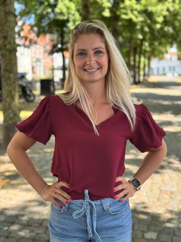 Top Christel bordeaux