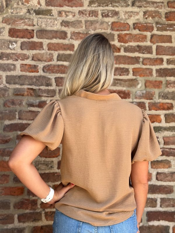Top Christel camel - Afbeelding 3