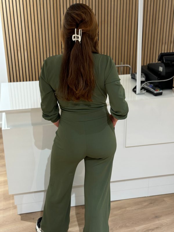 Jumpsuit Rosanne army - Afbeelding 4