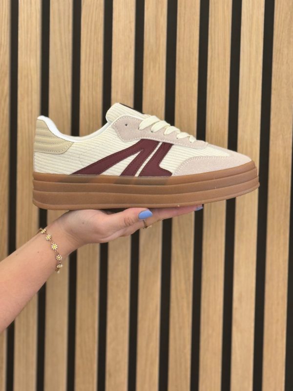 Sneakers Mandy beige - Afbeelding 2