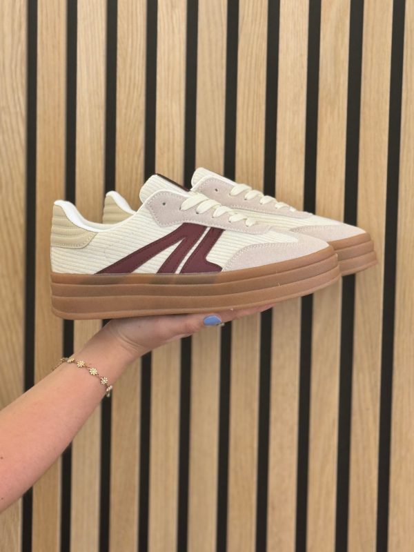 Sneakers Mandy beige - Afbeelding 3