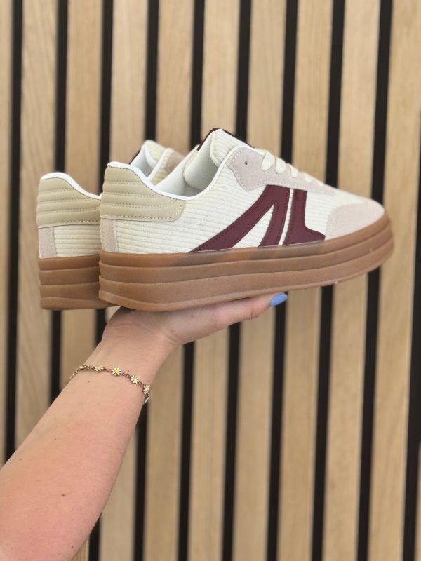 Sneakers Mandy beige - Afbeelding 4