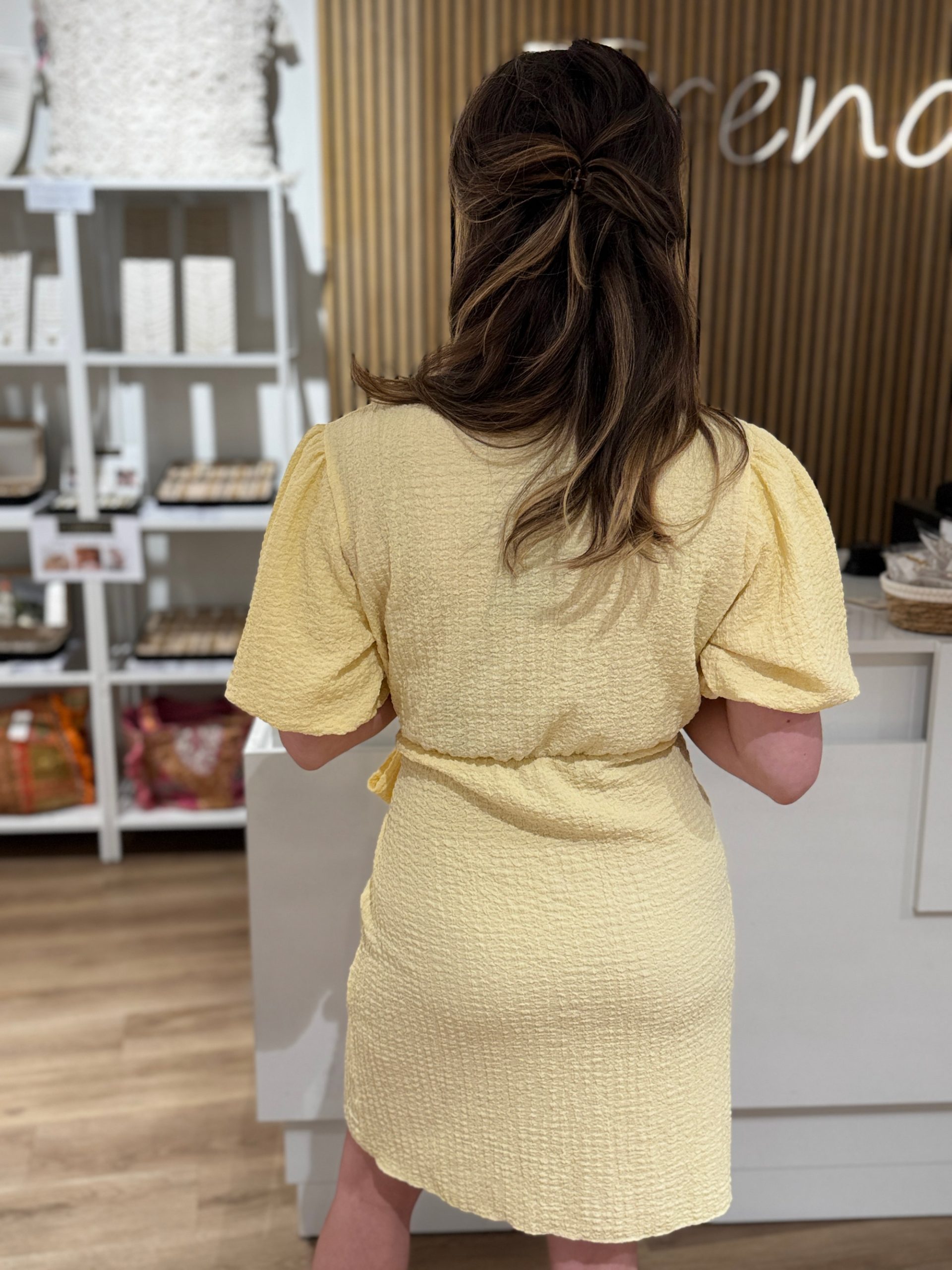 Wikkeljurkje Lovie geel - Afbeelding 6