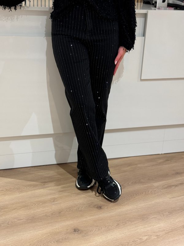 Straight jeans Lia black diamond