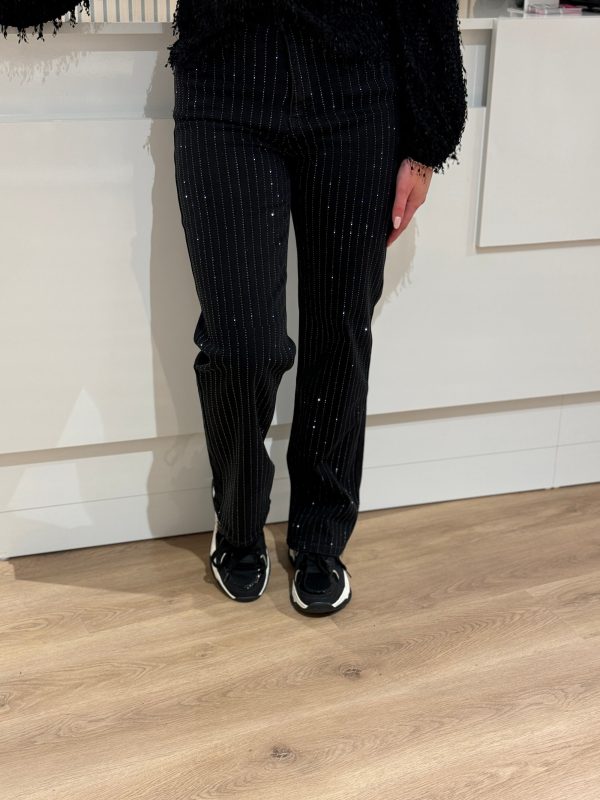 Straight jeans Lia black diamond - Afbeelding 2