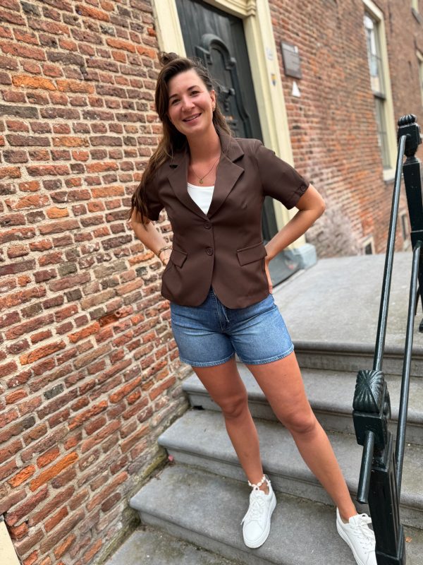 Blazer Jessy choco - Afbeelding 4