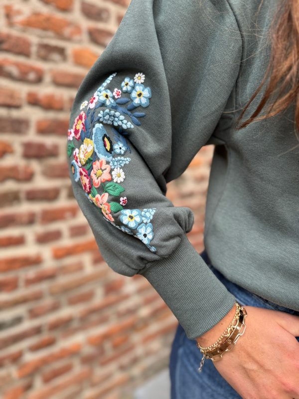 Sweater Brooke balsam green - Afbeelding 3
