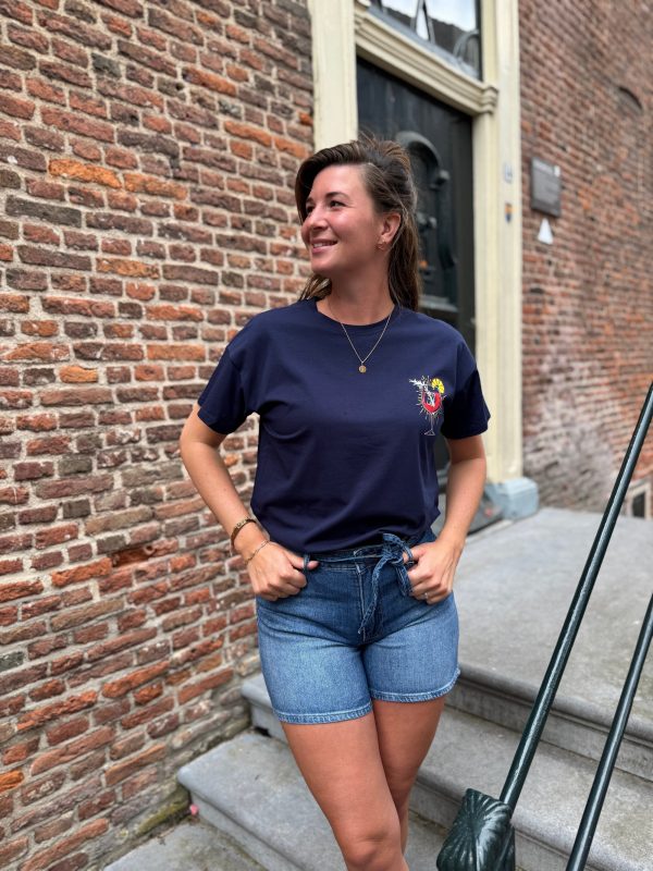 Shirtje Aperol Spritz navy - Afbeelding 3