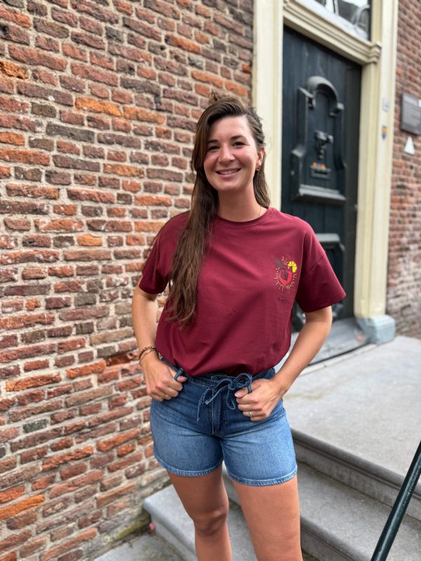 Shirtje Aperol Spritz bordeaux - Afbeelding 3