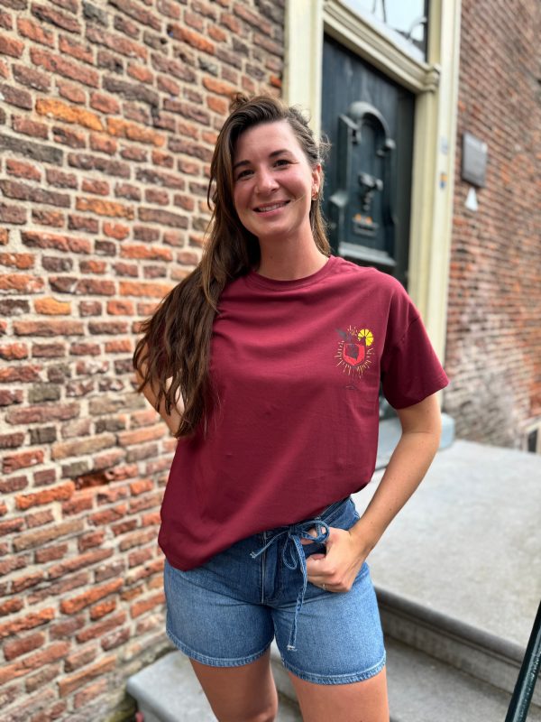 Shirtje Aperol Spritz bordeaux - Afbeelding 5