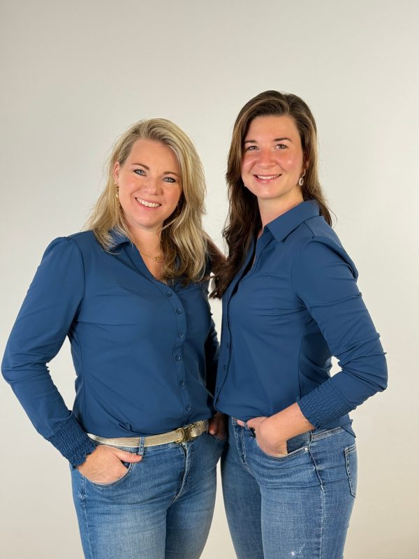 Travelstof blouse Eefke deep sea - Afbeelding 4