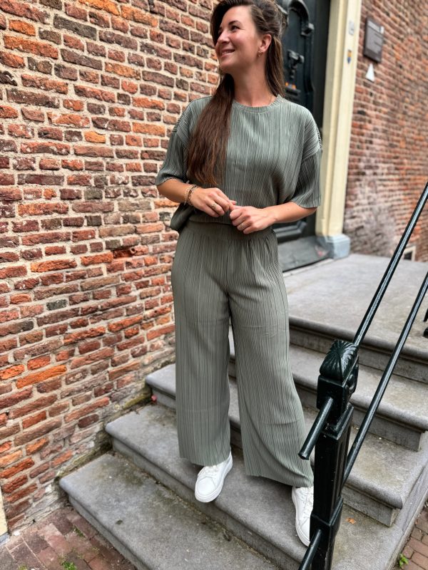 Broek Ravenna groen - Afbeelding 2