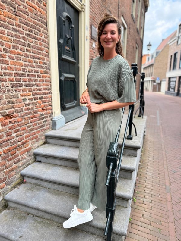 Broek Ravenna groen - Afbeelding 4